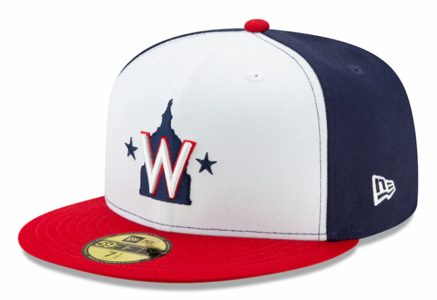 Men's Washington Nationals New Era White Alternate 2 Authentic Collection On-Field 59FIFTY Fitted Hat - Pro Jersey Sports