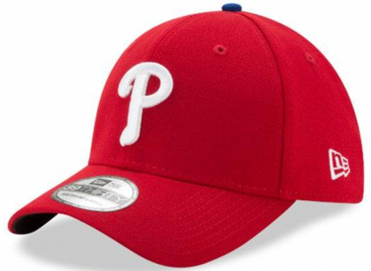 Mens MLB New Era Philadelphia Phillies Team Classic 39THIRTY Flex Fit Hat - Pro Jersey Sports