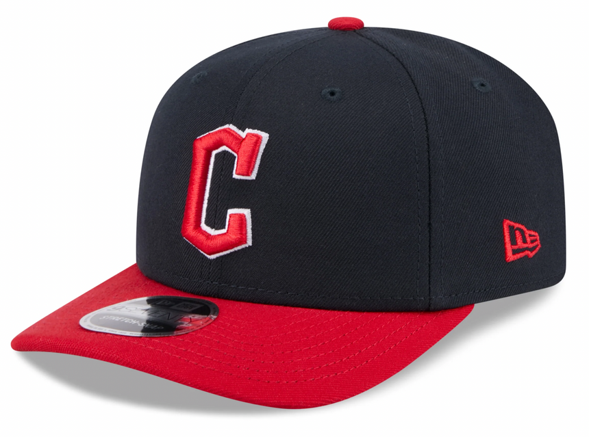 Cleveland Guardians New Era Home Navy/Red 9SEVENTY Adjustable Hat - Pro Jersey Sports