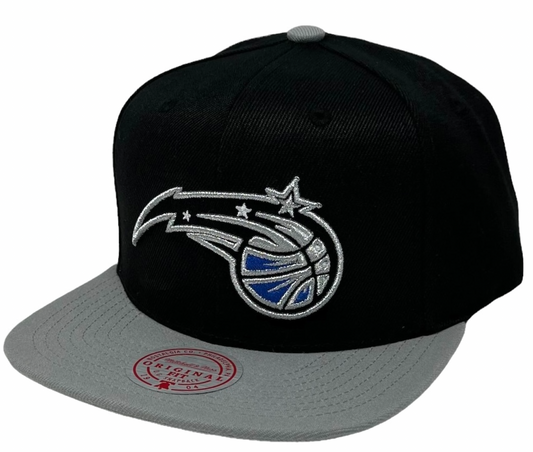Men's Mitchell & Ness Orlando Magic Basic Core 2-Tone Snapback Adjustable Hat