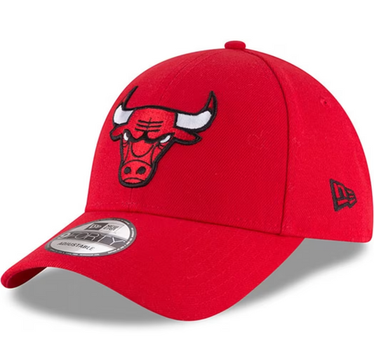 Chicago Bulls New Era The League Red 9FORTY Adjustable Hat