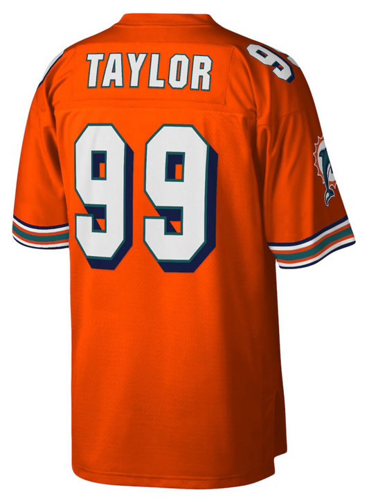 Jason Taylor Miami Dolphins Mitchell & Ness Legacy Replica Alternate Jersey - Orange