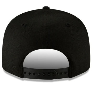Men's Chicago Bears New Era Black On Black Tonal 9FIFTY Snapback Hat - Pro Jersey Sports