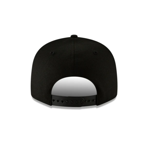 Men's Chicago Bears New Era Black On Black Tonal 9FIFTY Snapback Hat - Pro Jersey Sports