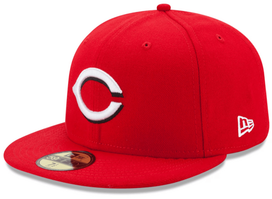 Men's Cincinnati Reds New Era Red Home Authentic Collection On-Field 59FIFTY Fitted Hat - Pro Jersey Sports