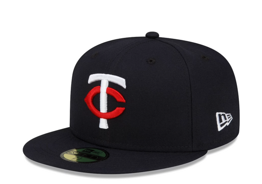 Men's Minnesota Twins New Era Navy 2023 Authentic Collection Home 59FIFTY Fitted Hat