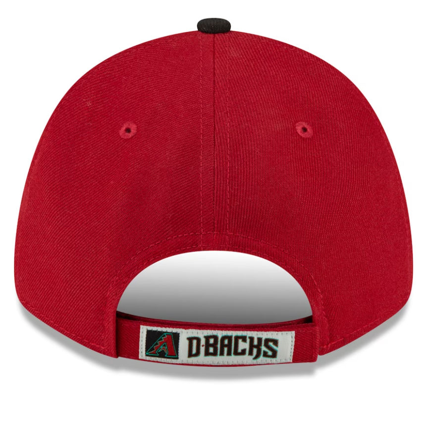 Men's Arizona Diamondbacks New Era Red/Black The League 9FORTY Adjustable Hat - Pro Jersey Sports