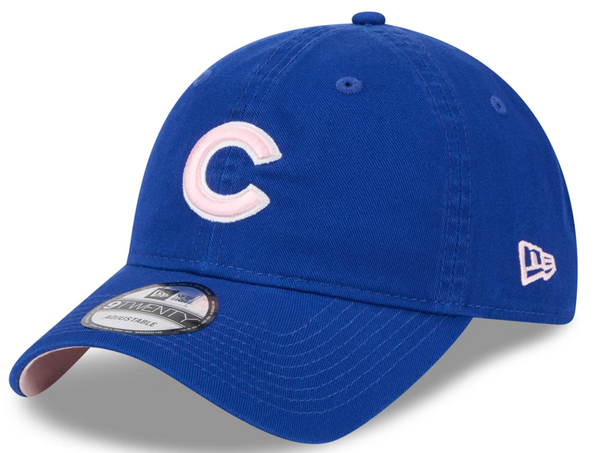Chicago Cubs 2024 Mother's Day 9TWENTY Royal Blue Adjustable Hat - Pro Jersey Sports