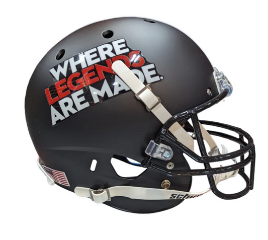 Alabama Crimson Tide Black "Where Legends Are Made" Collector Series Replica Full Size Helmet - Pro Jersey Sports