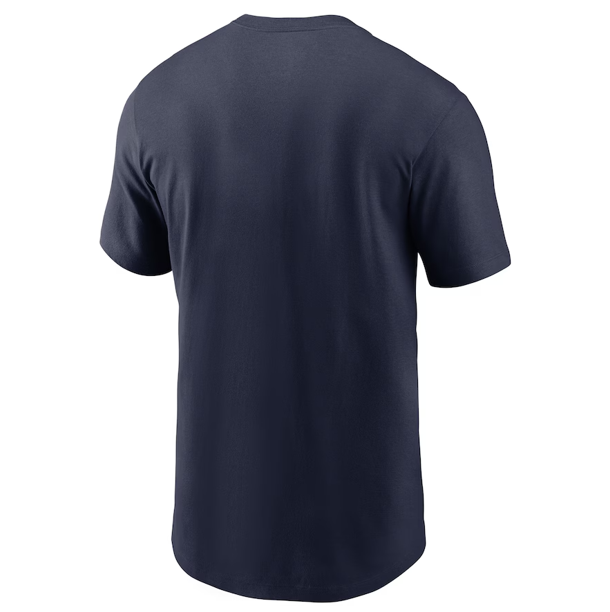 Men's Michigan Wolverines Nike Legacy Alternate Navy Logo T-Shirt - Pro Jersey Sports