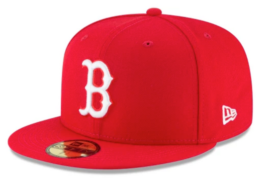 Men's Boston Red Sox New Era Red 59FIFTY Hat - Pro Jersey Sports