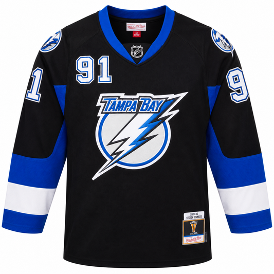 Steven Stamkos Tampa Bay Lightning Black 2008-09 Power Play Jersey