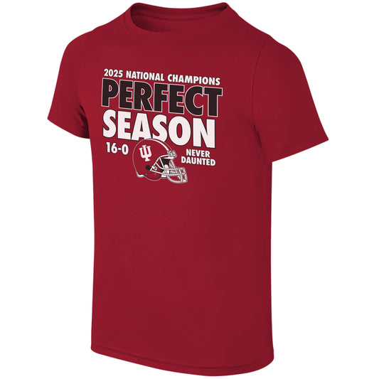Men's Indiana Hoosiers Perfect Season 16-0 National Champions Tee - Pro Jersey Sports