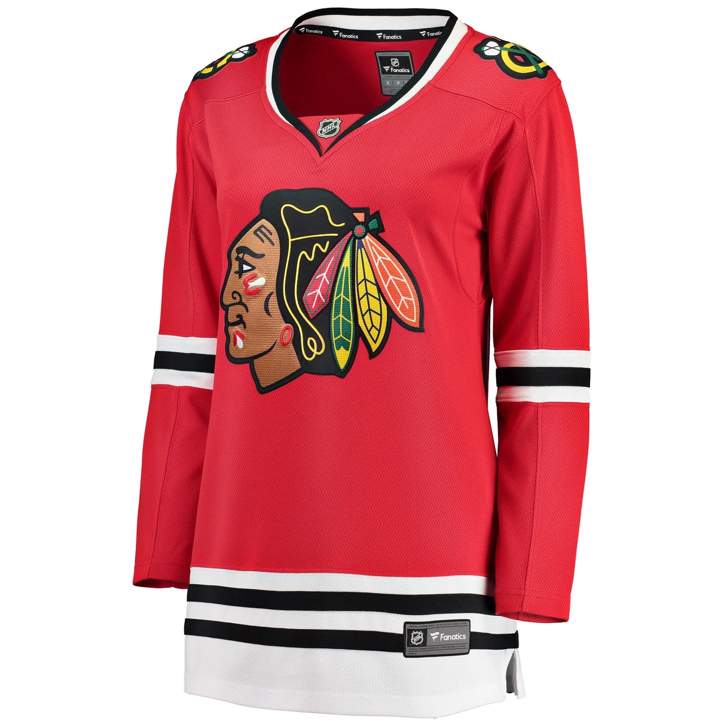 Women's Chicago Blackhawks Home Red Fanatics Breakaway Custom Jersey - Pro Jersey Sports
