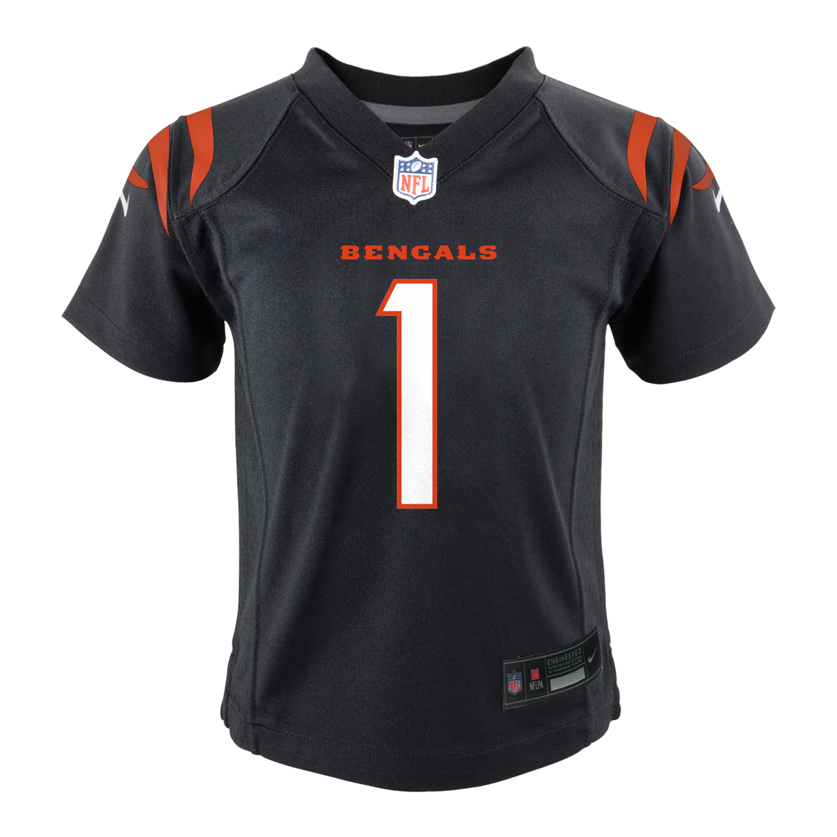 Toddler Jamar Chase Cincinnati Bengals Black Nike Replica Jersey - Pro Jersey Sports