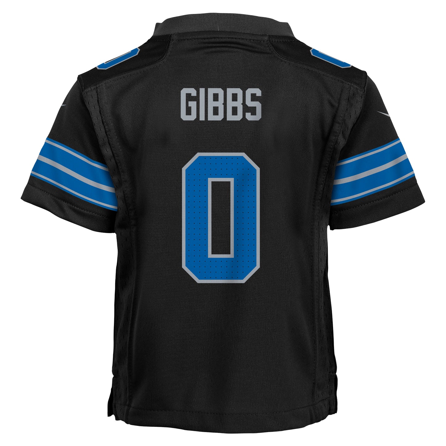 Kids Detroit Lions Jahmyr Gibbs Nike Black Alternate Child Game Jersey