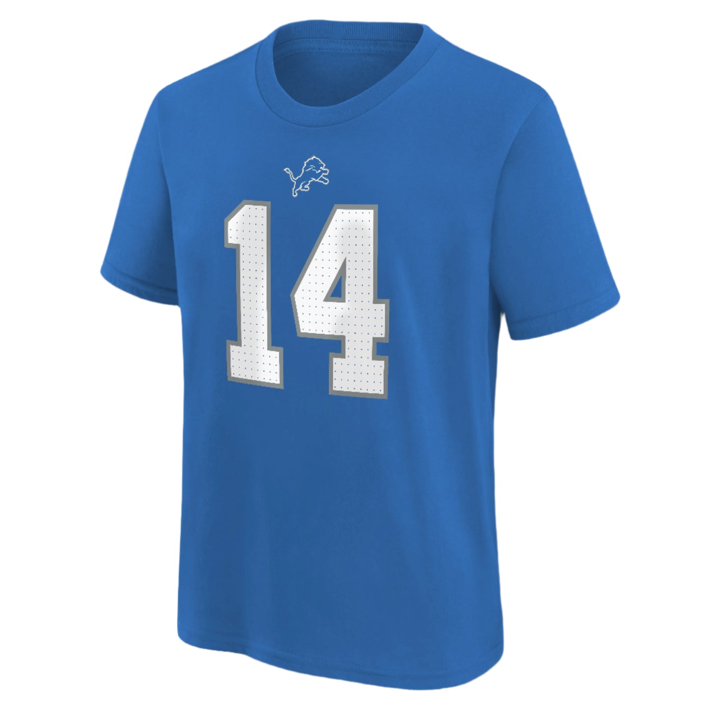 Youth Amon St. Brown Detroit Lions Nike Blue FUSE Name & Number T-Shirt - Pro Jersey Sports