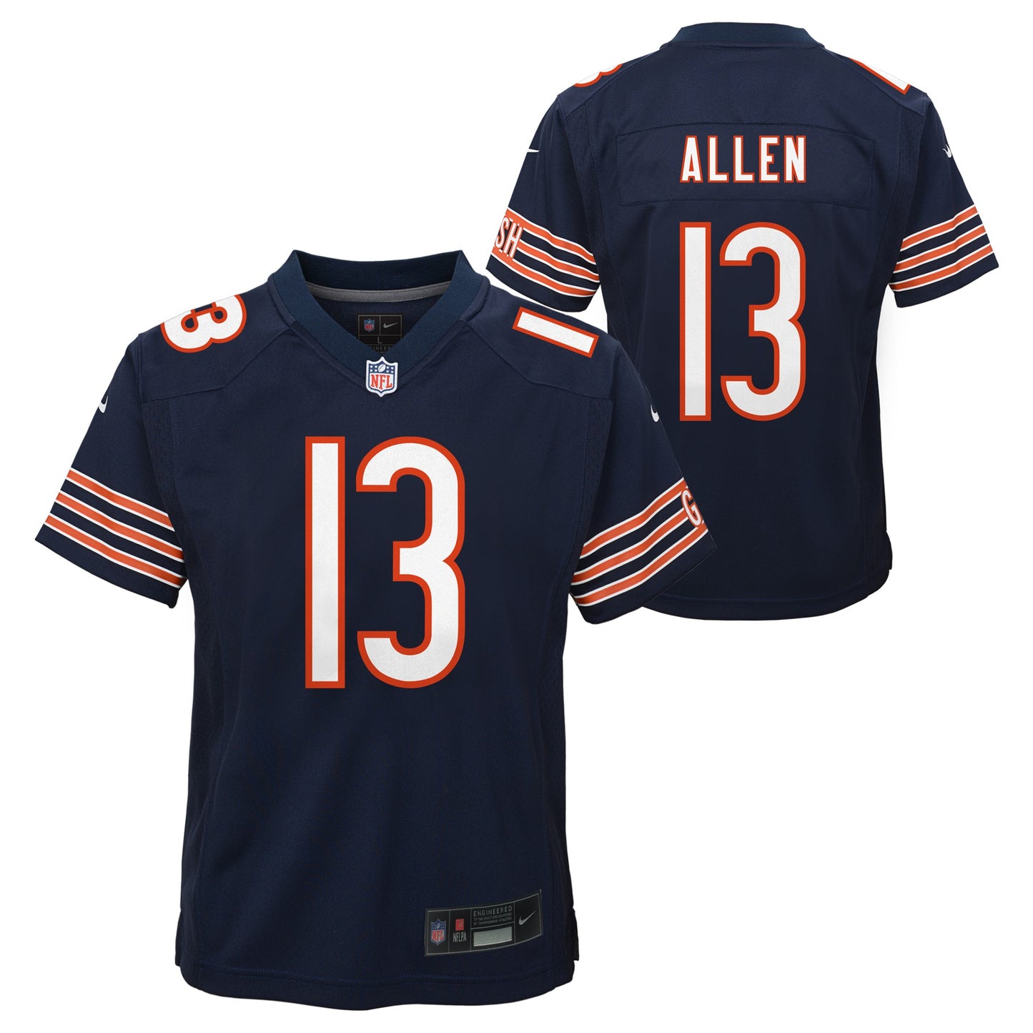 Youth Keenan Allen Chicago Bears Navy Nike Game Jersey - Pro Jersey Sports
