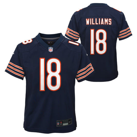 Youth Caleb Williams Chicago Bears Navy Nike Game Jersey - Pro Jersey Sports