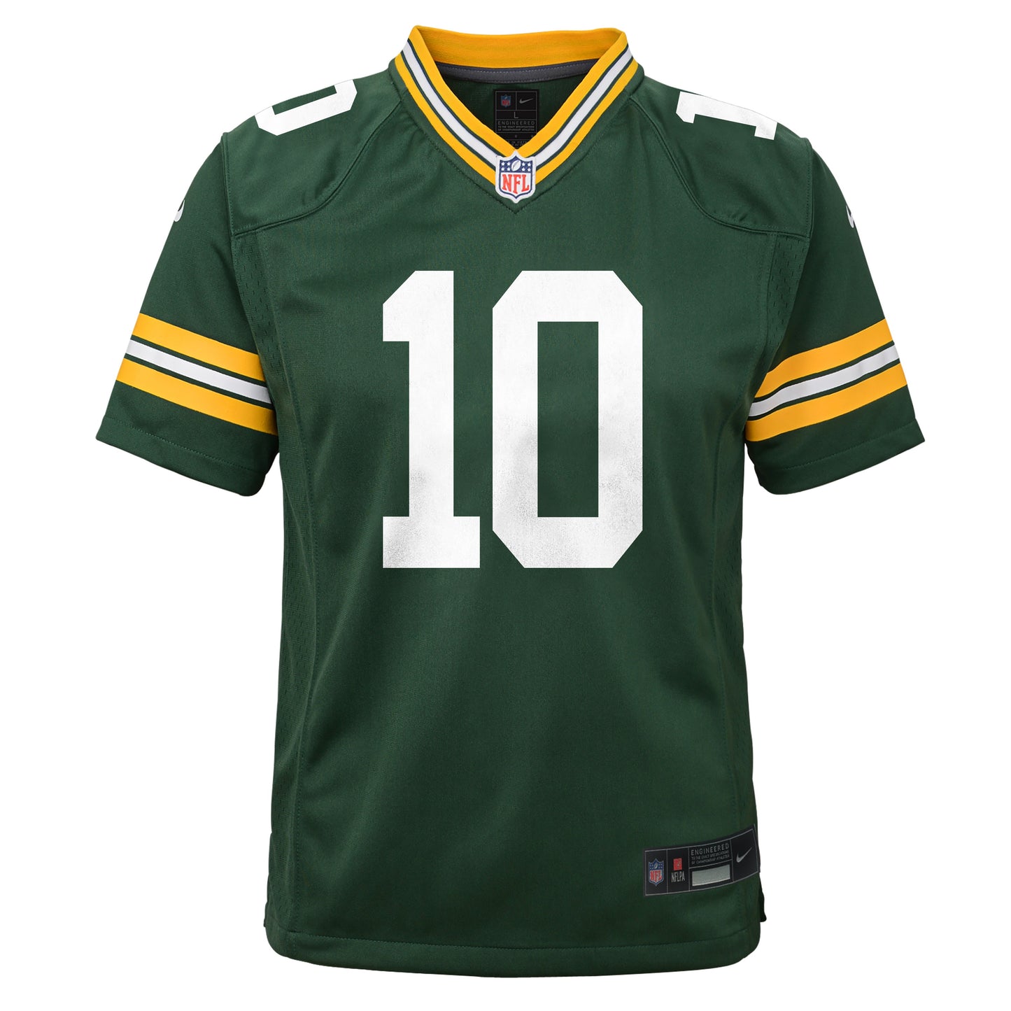 Youth Green Bay Packers Jordan Love Nike Green Game Jersey - Pro Jersey Sports