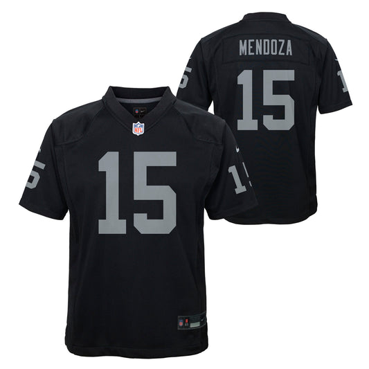 Youth Fernando Mendoza Las Vegas Raiders Black Nike Game Jersey