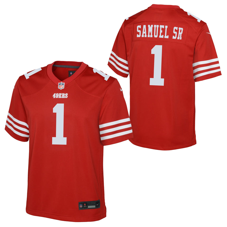 Youth Deebo Samuel San Francisco 49ers Nike Scarlet Game Jersey - Pro Jersey Sports