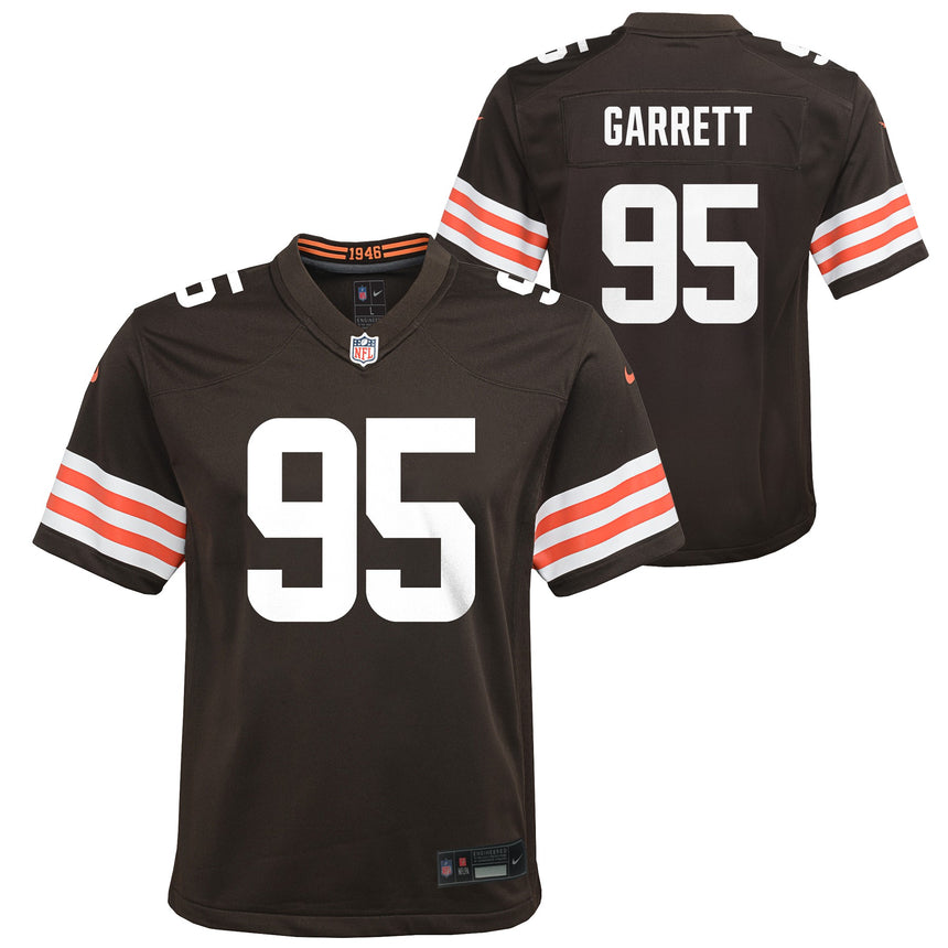 Youth Myles Garrett Cleveland Browns NIKE Brown Game Jersey - Pro Jersey Sports