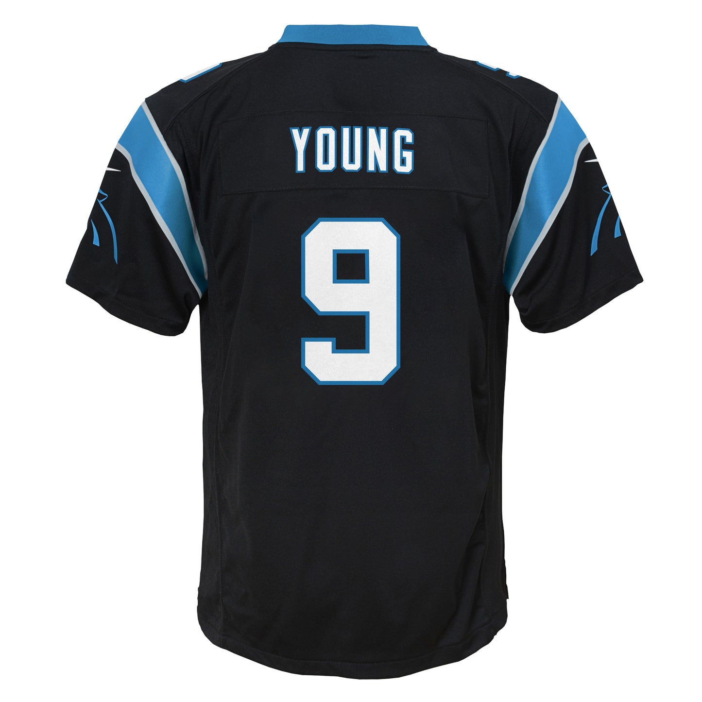 Youth Carolina Panthers Bryce Young Nike Black Game Jersey - Pro Jersey Sports