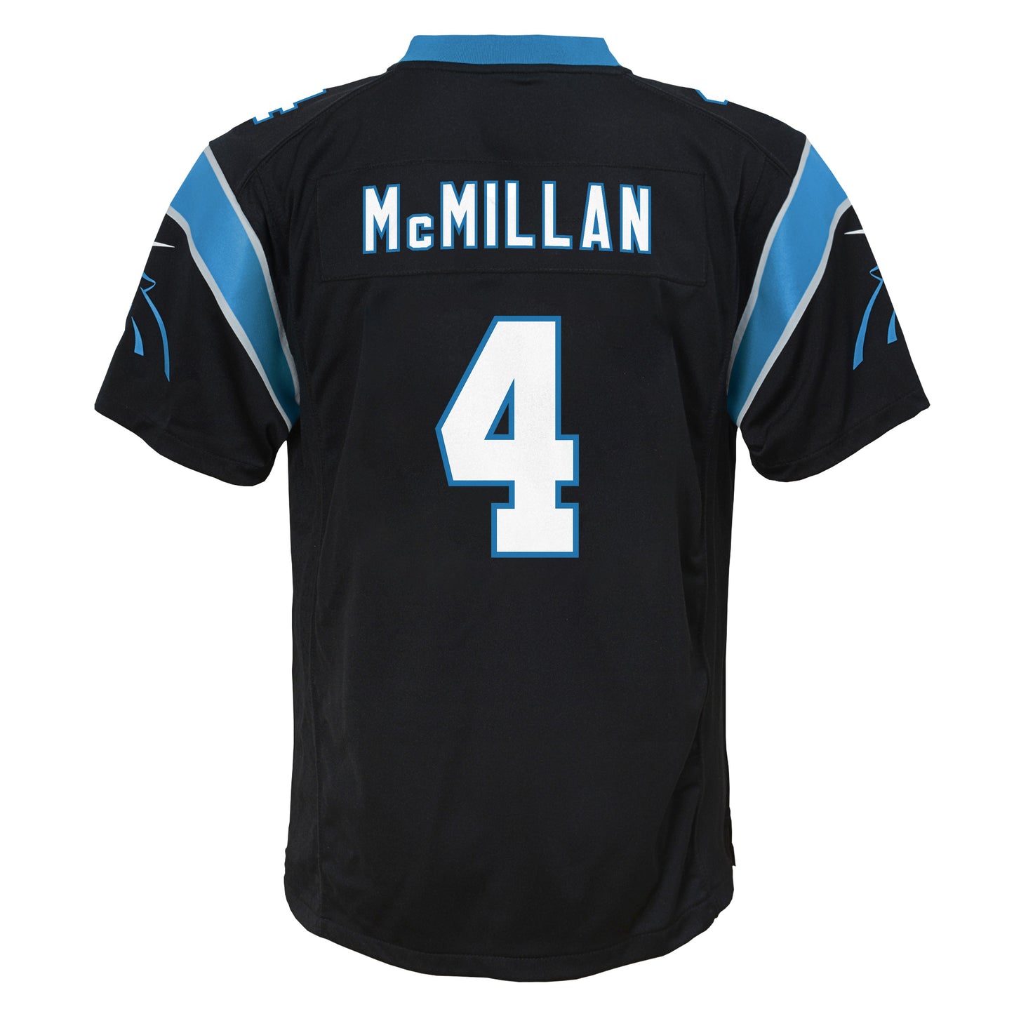 Youth Tetairoa McMillan Carolina Panthers Black Nike Game Jersey - Pro Jersey Sports