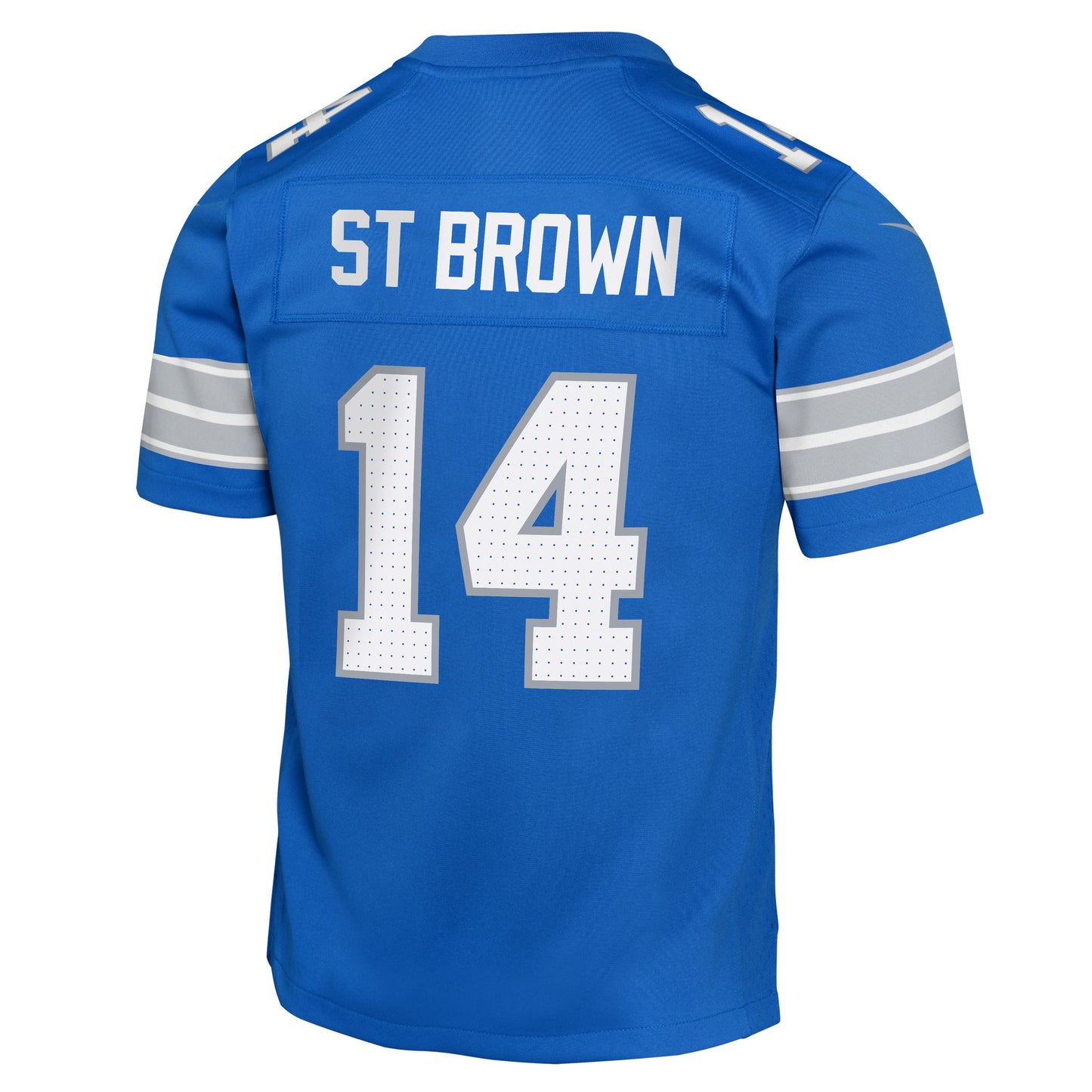 Youth Detroit Lions Amon-Ra St. Brown Nike Blue Game Jersey - Pro Jersey Sports