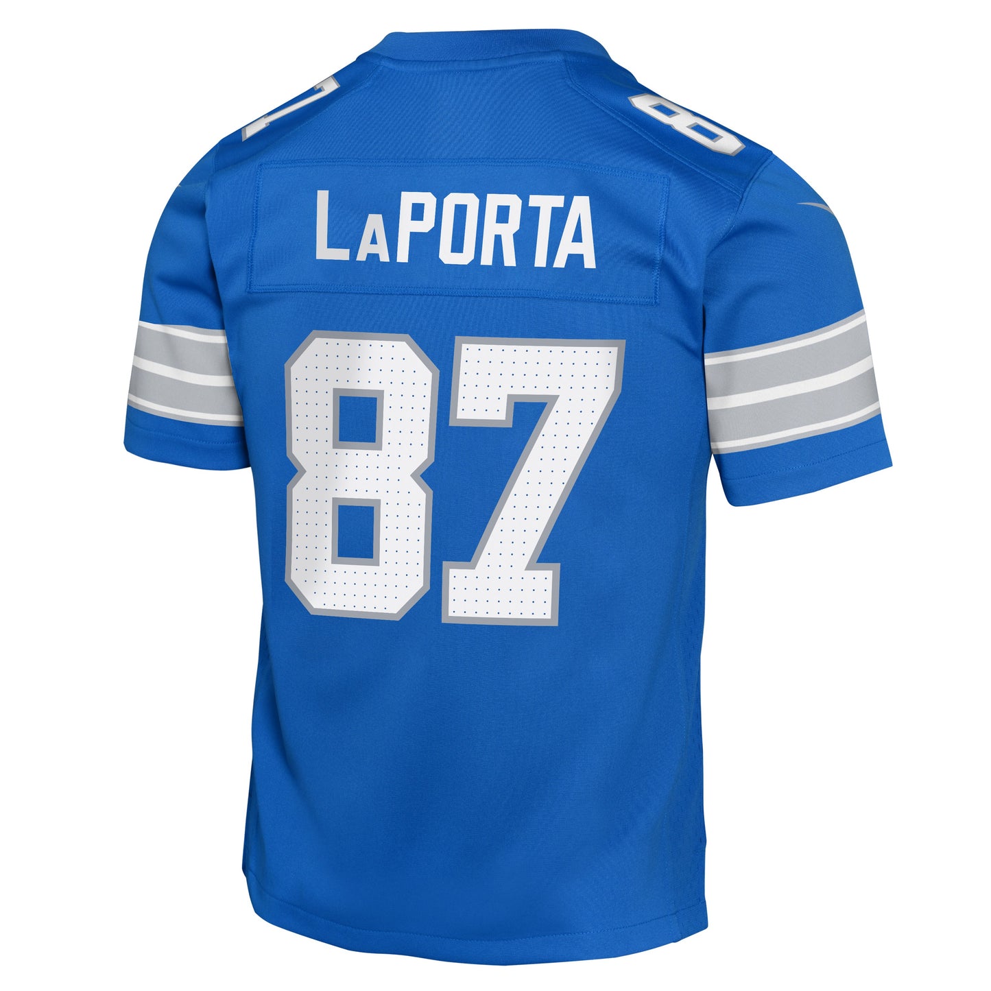 Youth Detroit Lions Sam LaPorta Nike Blue Game Jersey - Pro Jersey Sports