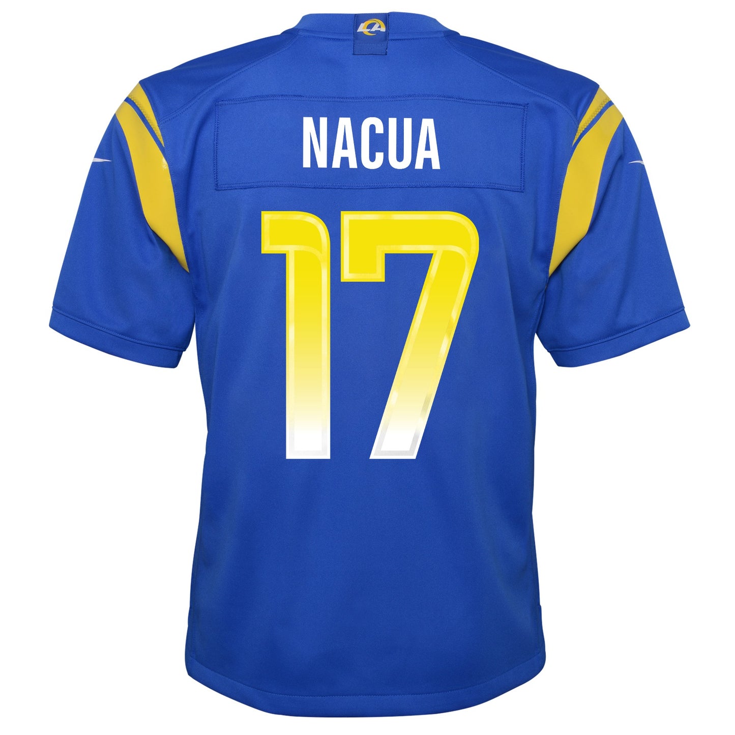Youth Los Angeles Rams Puka Nacua Nike Royal Blue "ROOKIE" Game Jersey - Pro Jersey Sports