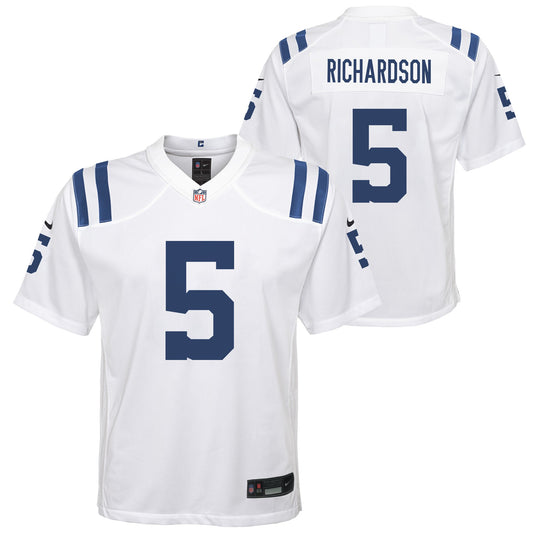 Youth Indianapolis Colts Anthony Richardson Nike White Road Game Jersey - Pro Jersey Sports