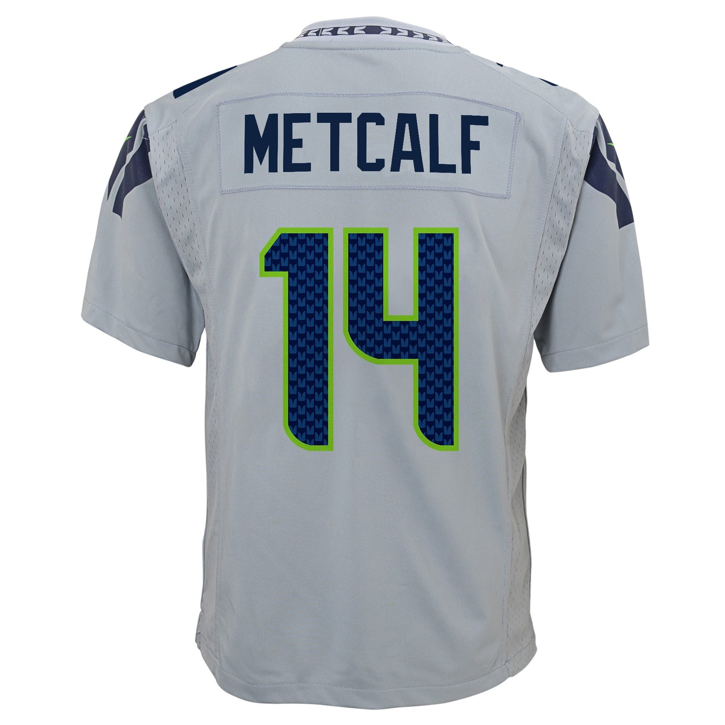Youth DK Metcalf Seattle Seahawks Nike Wolf Gray Alternate Game Jersey - Pro Jersey Sports