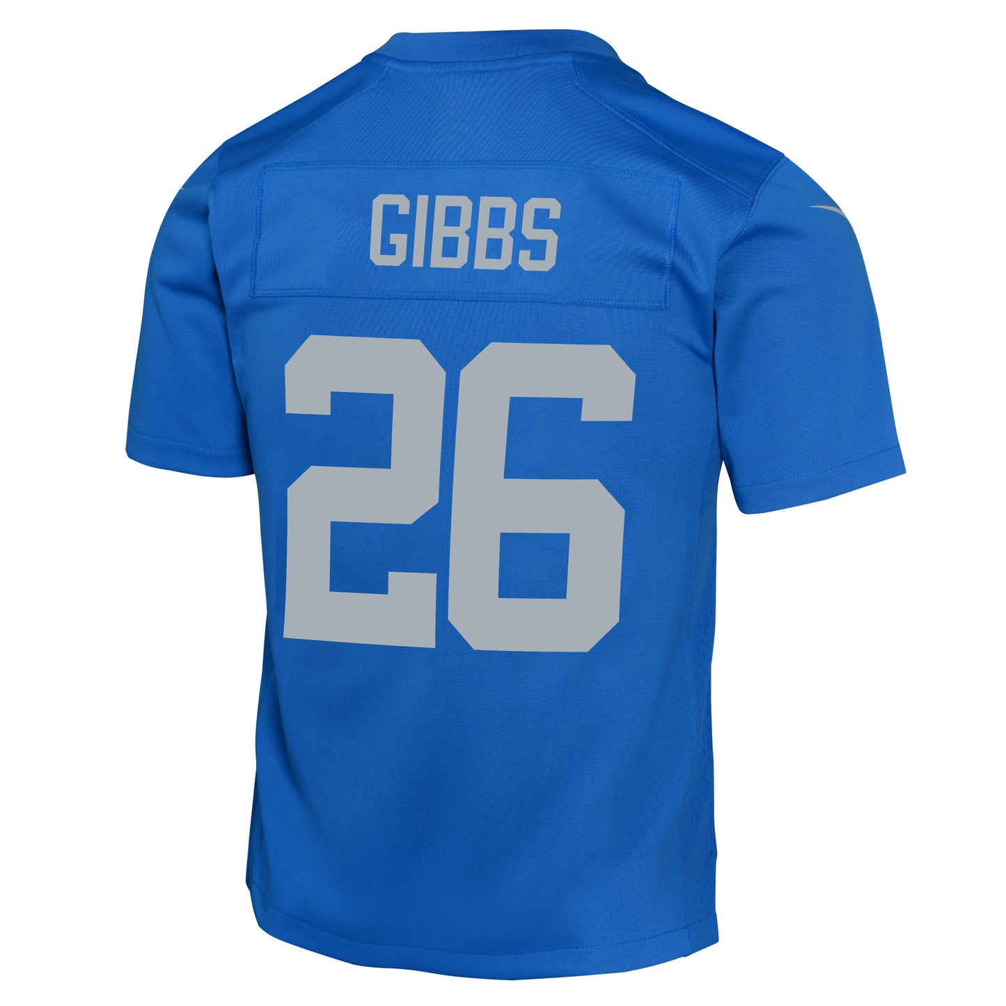 Youth Detroit Lions Jahmyr Gibbs Nike Alternate Blue "ROOKIE" Game Jersey - Pro Jersey Sports