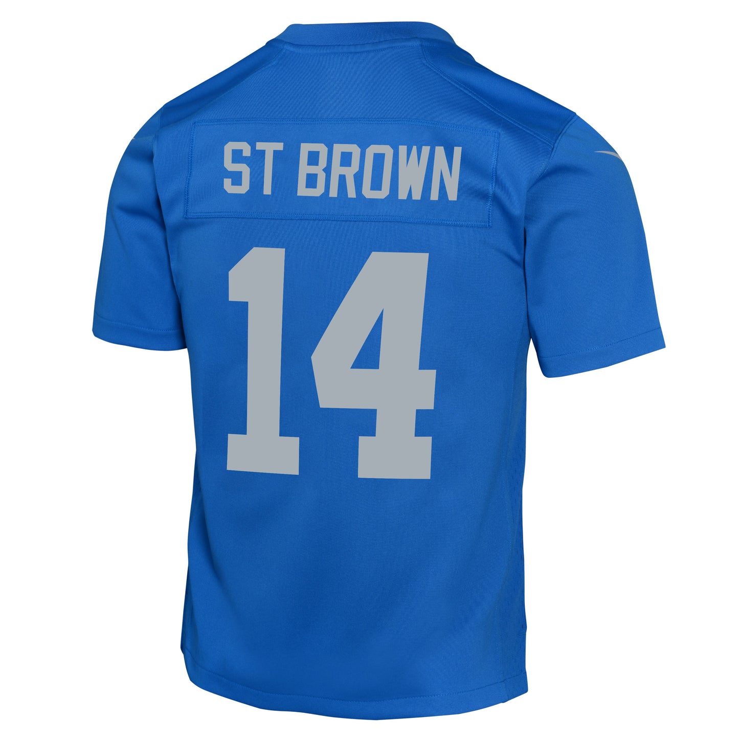 Youth Detroit Lions Amon-Ra St. Brown Nike Alternate Blue Game Jersey - Pro Jersey Sports