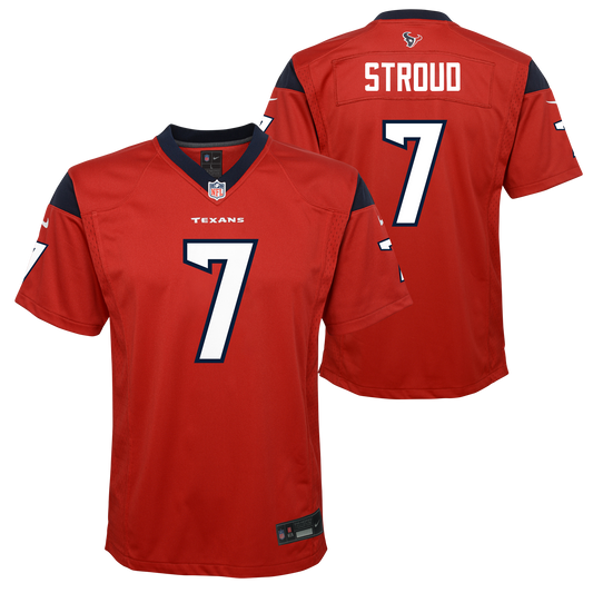Youth Houston Texans C.J. Stroud Nike Alternate Red Game Jersey - Pro Jersey Sports