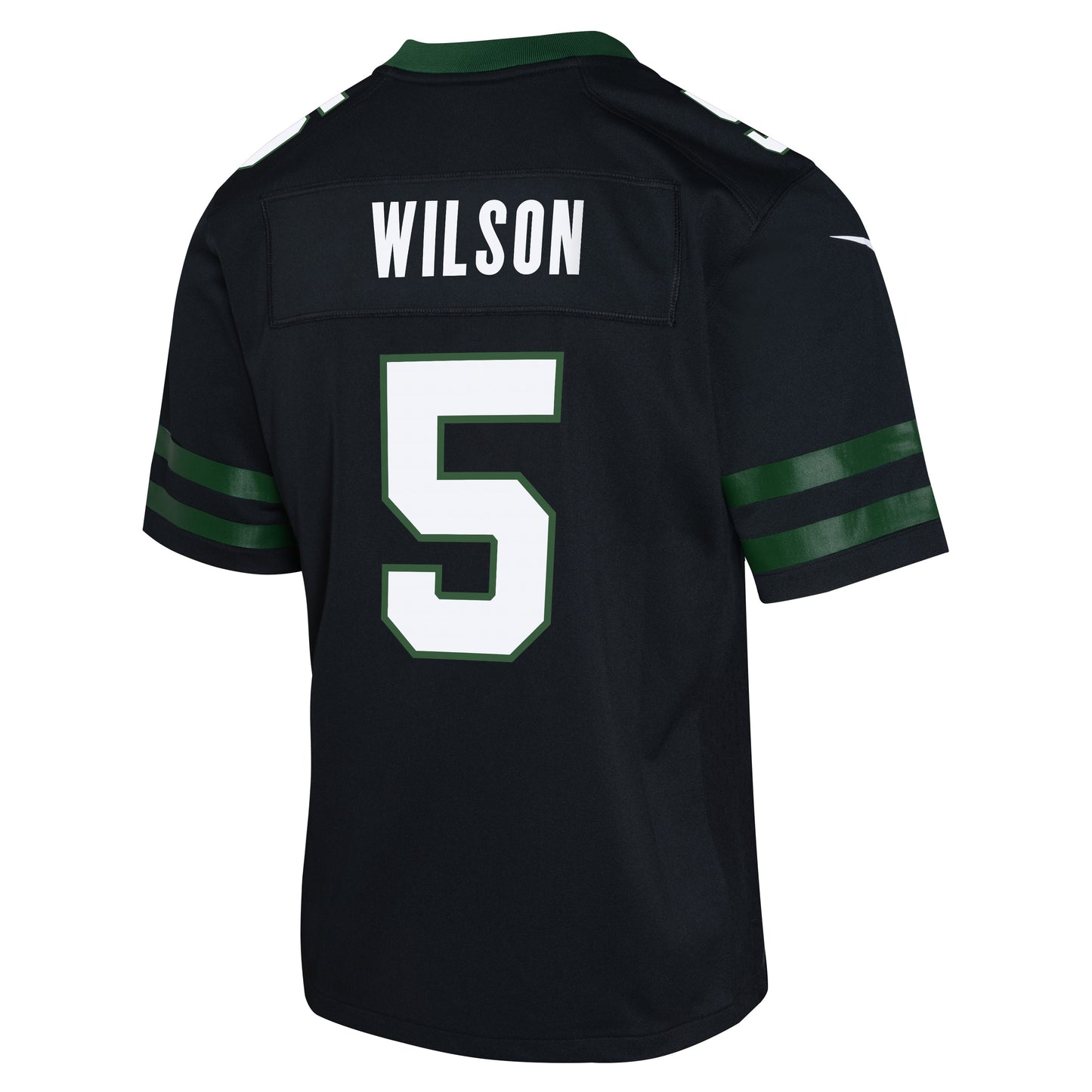 Youth Garrett Wilson New York Jets Nike Black Alternate Game Replica Jersey - Pro Jersey Sports