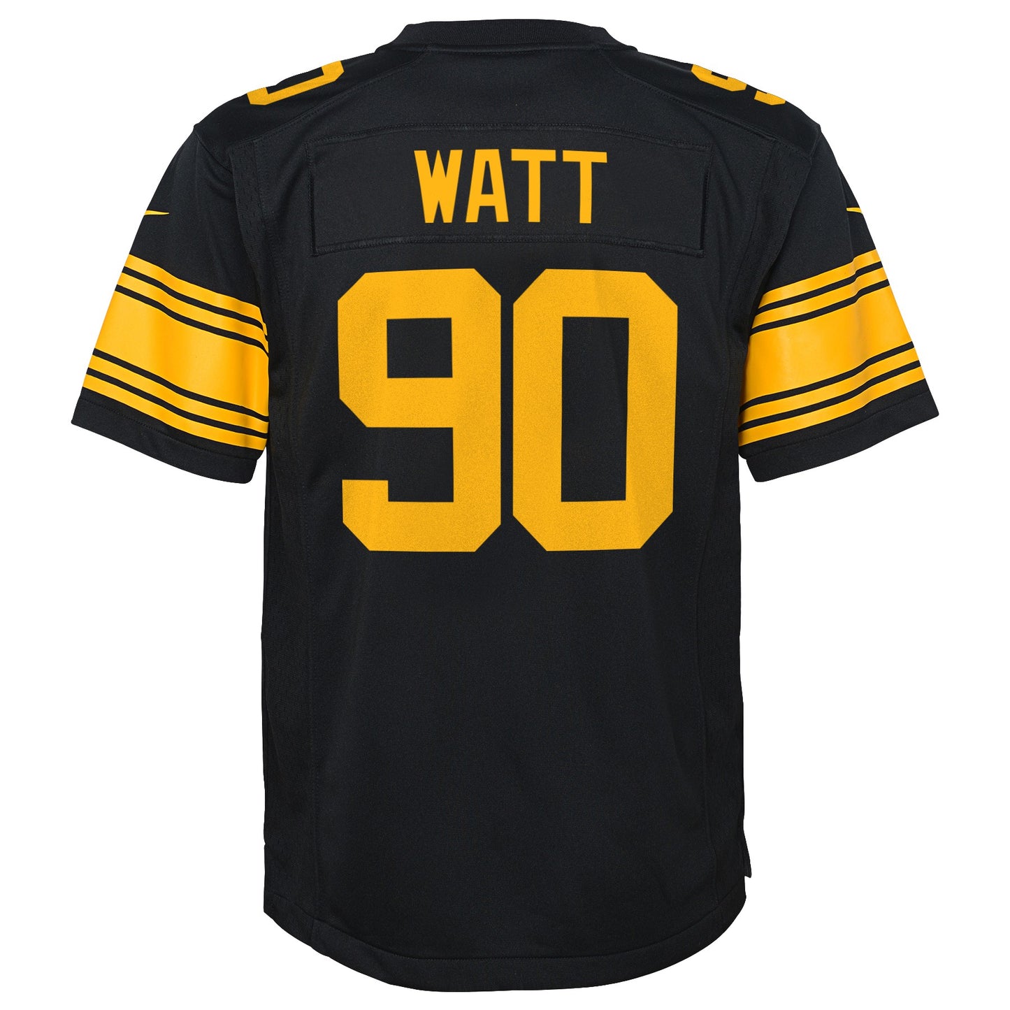 Youth T.J. Watt Pittsburgh Steelers Nike Alternate Black Game Jersey - Pro Jersey Sports