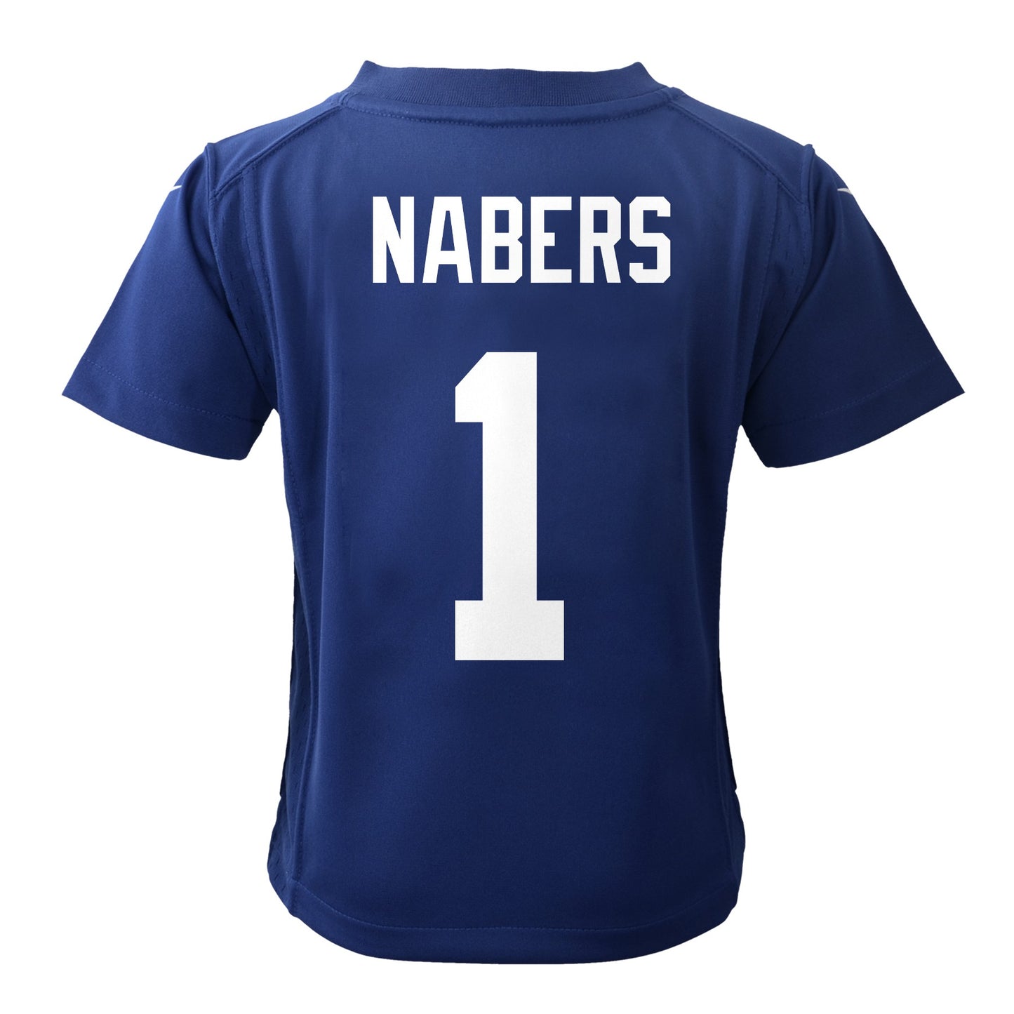 Child Malik Nabers New York Giants Royal Blue Nike Game Jersey - Pro Jersey Sports