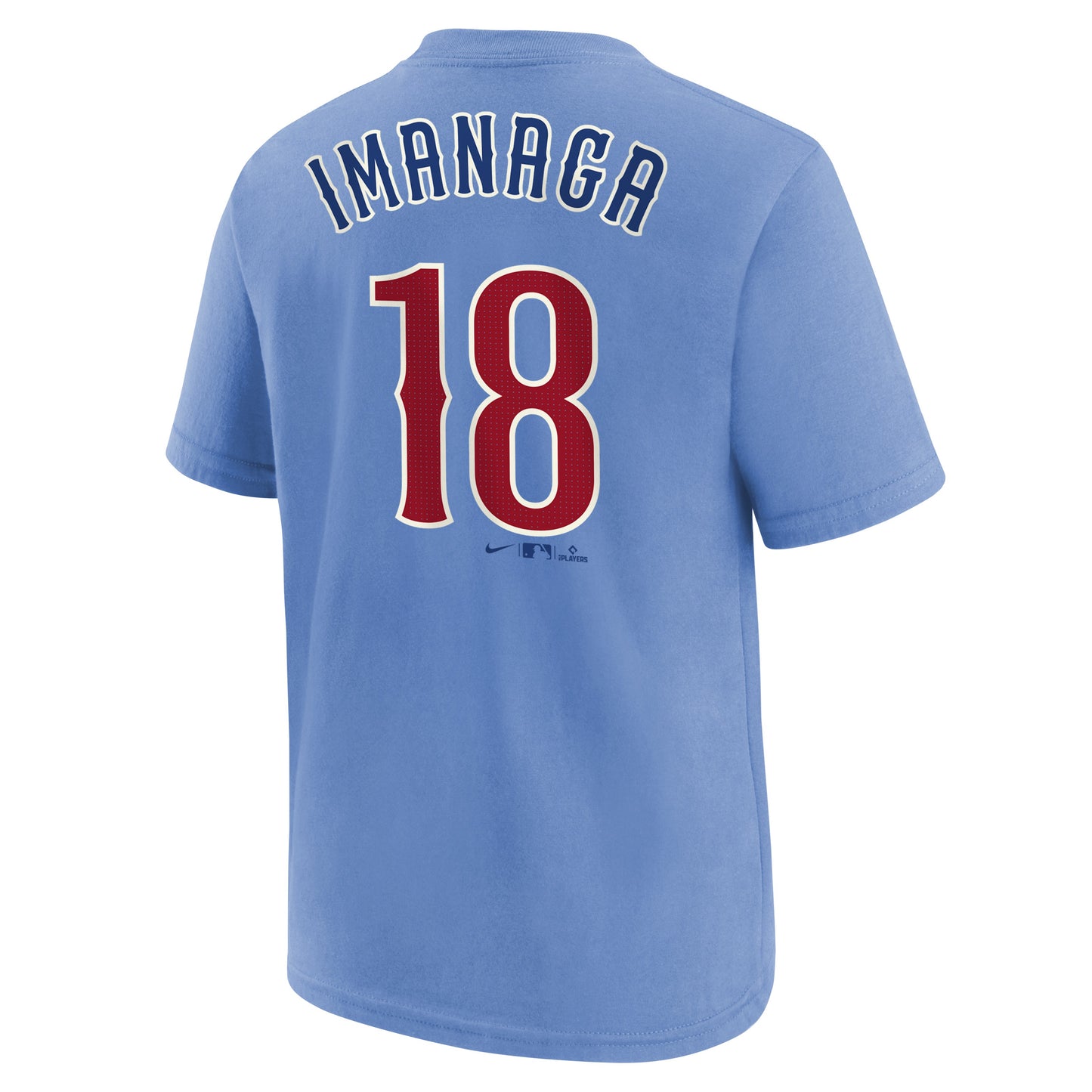 Youth Chicago Cubs Shota Imanaga Blues Alternate Nike Name And Number Tee - Pro Jersey Sports