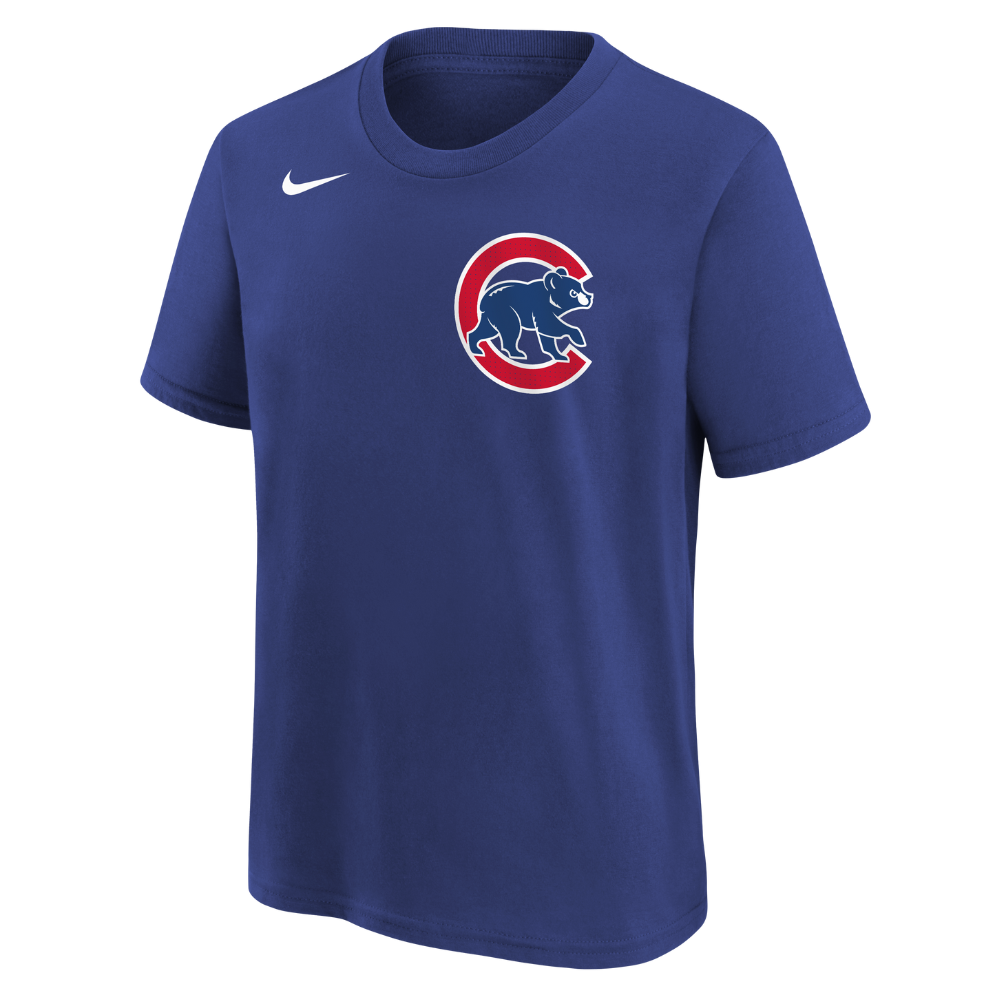 Youth Chicago Pete Crow-Armstrong Royal Blue Nike Name And Number Tee - Pro Jersey Sports