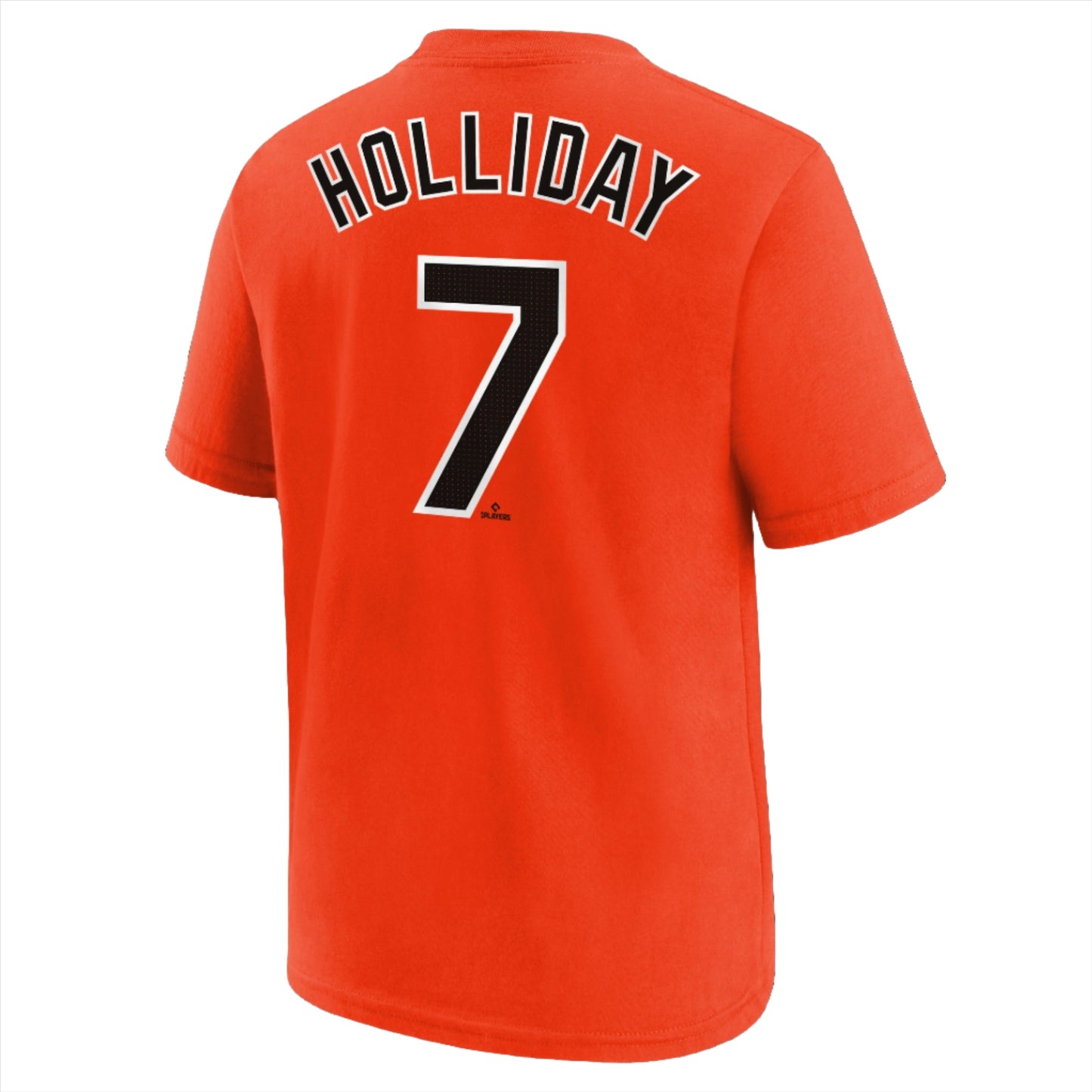 Youth Baltimore Orioles Jackson Holiday Nike FUSE Orange Name & Number T-Shirt - Pro Jersey Sports