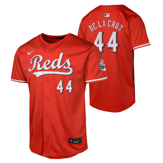 Youth Elly De La Cruz Cincinnati Reds NIKE Red Alternate Limited Replica Jersey - Pro Jersey Sports