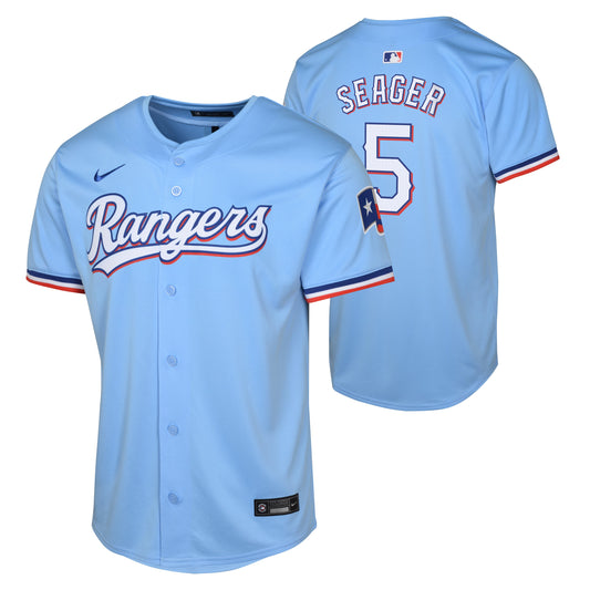 Youth Corey Seager Texas Rangers NIKE Blue Alternate Limited Replica Jersey - Pro Jersey Sports