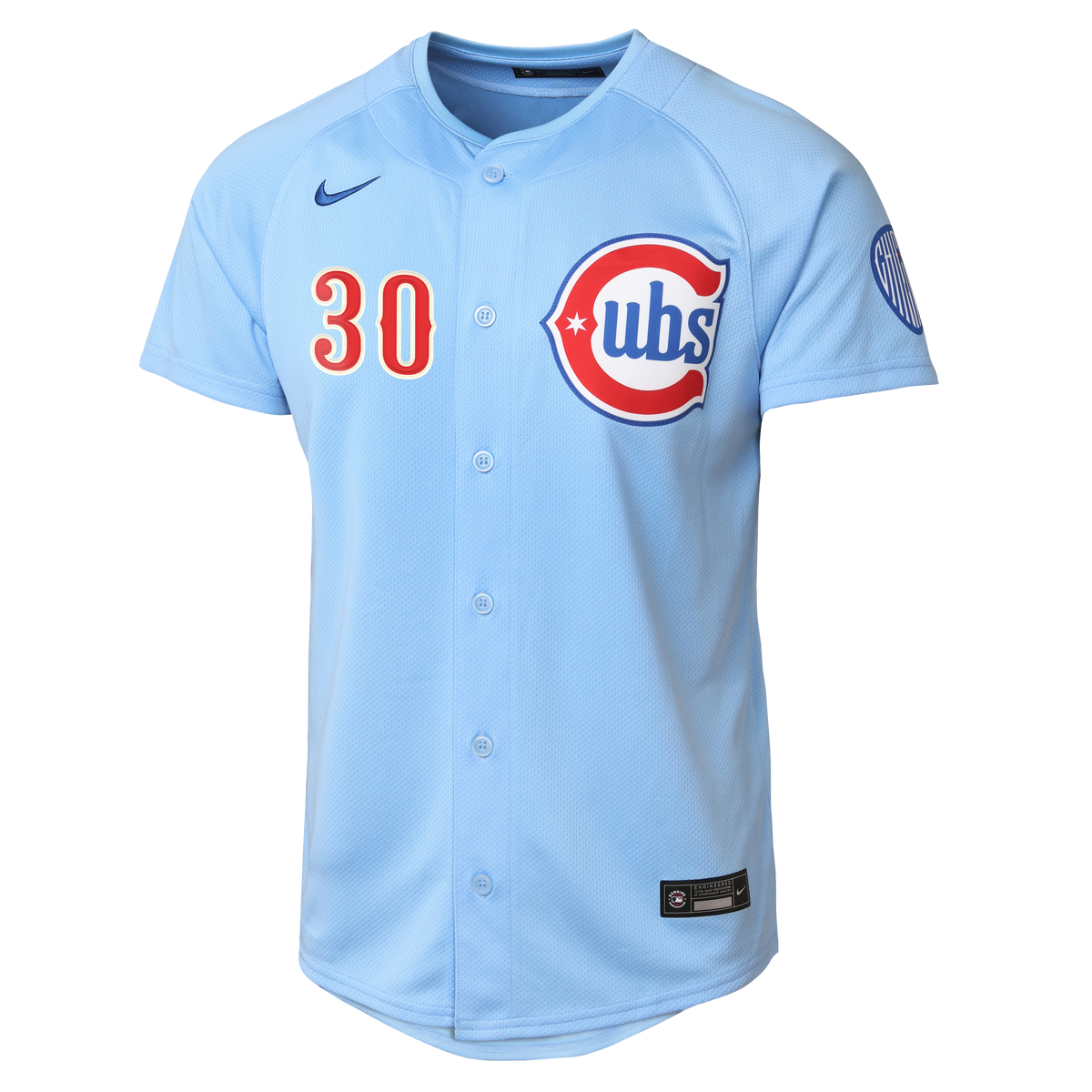 NIKE Youth Chicago Cubs Kyle Tucker Light Blue 2nd Alternate Limited Replica Jersey - Pro Jersey Sports