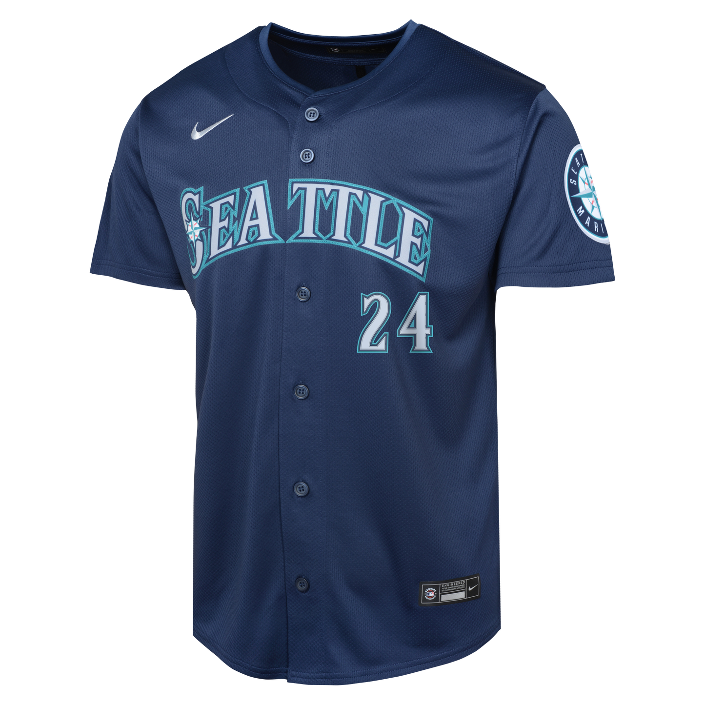 Youth Ken Griffey Jr. Seattle Mariners NIKE Navy Limited Replica Jersey