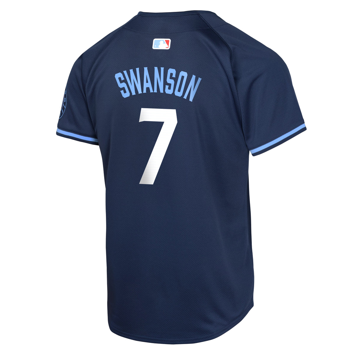Youth Dansby Swanson Chicago Cubs NIKE Navy City Connect Limited Replica Jersey - Pro Jersey Sports