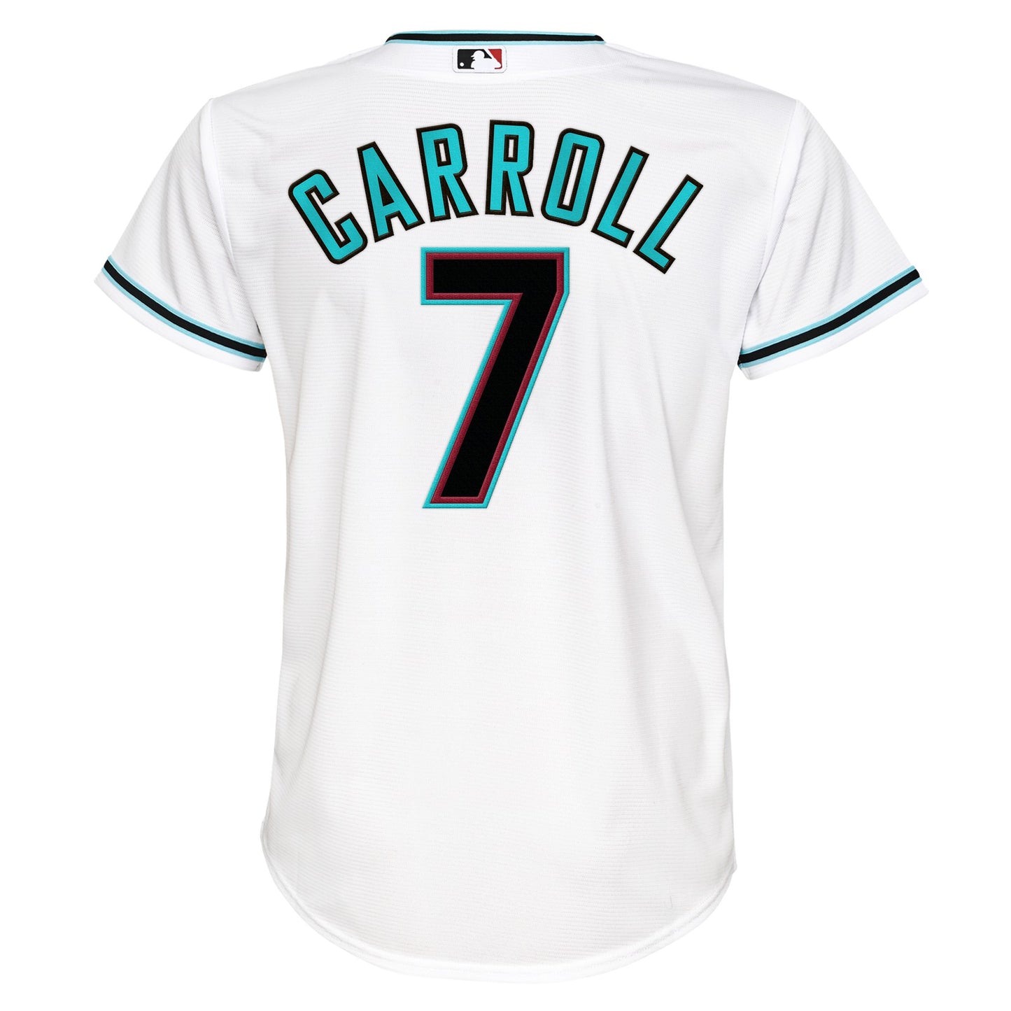 Youth Corbin Carroll Arizona Diamondbacks White Home Replica NIKE Screen Print Jersey - Pro Jersey Sports