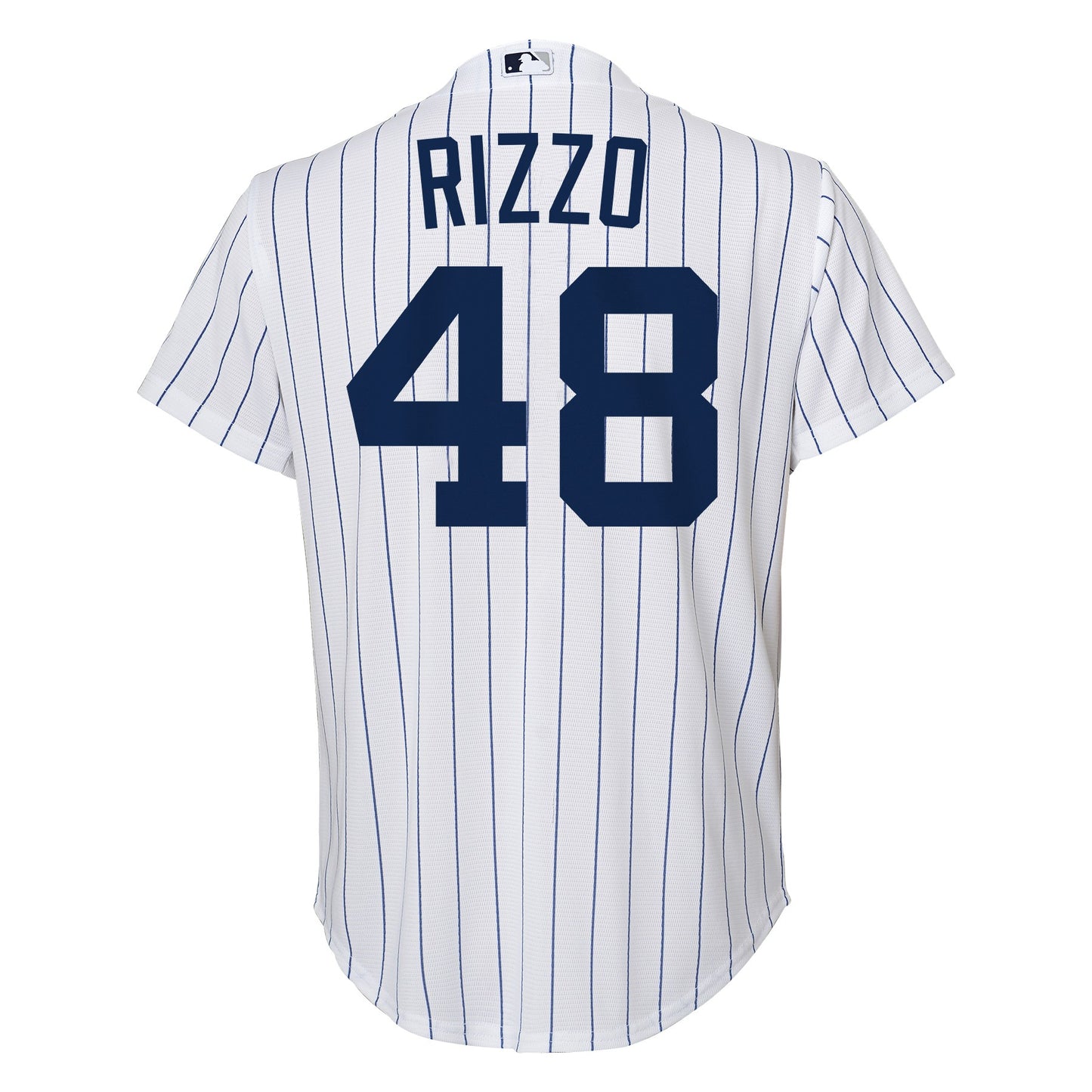 Youth Anthony Rizzo New York Yankees White Home Screen Print Game Replica Jersey - Pro Jersey Sports